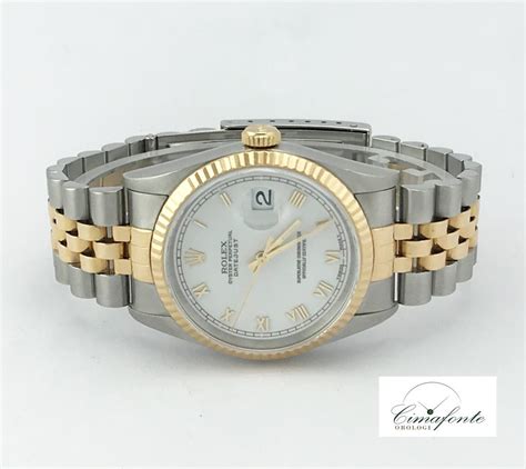 rolex acciaio oro sfondo bianco|rolex orologio datejust.